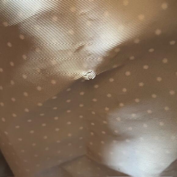 Thirty One Zip Top Organizing Utility Tote Small 15" Ditty Dot Polka Dot 31 ZOUT - Picture 10 of 16